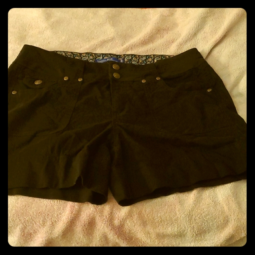 Black shorts
